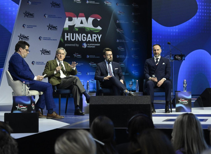 La C-Pac ungherese, una delle occasioni di incontro dei conservatori (La Presse) La C-Pac ungherese, una delle occasioni di incontro dei conservatori (La Presse)