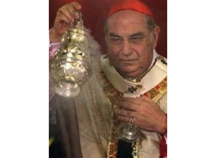Il cardinale di Palermo Paolo Romeo Il cardinale di Palermo Paolo Romeo