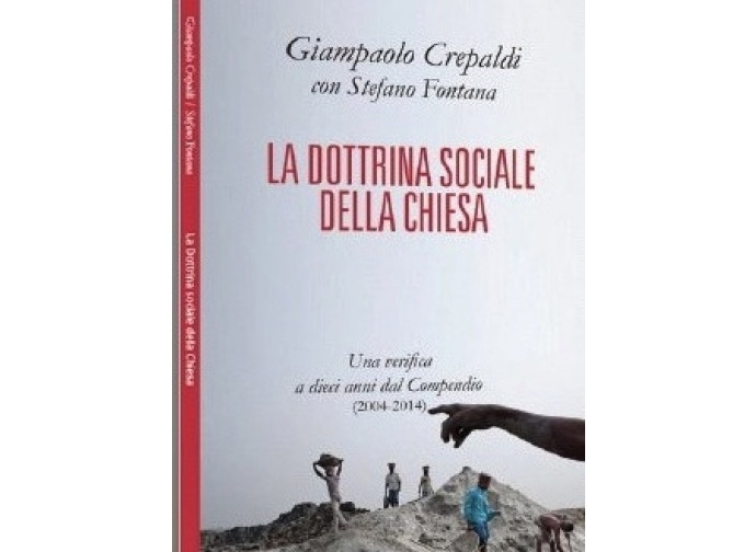 La copertina del libro intervista La Dottrina sociale della Chiesa