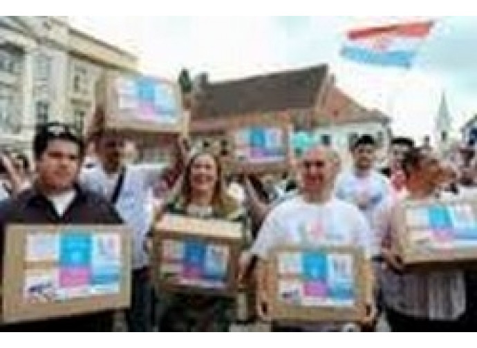 Campagna per il sì in Croazia