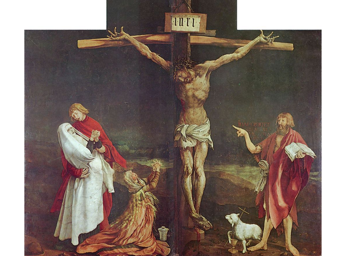 Crocifissione (Mathis Gothart Gruenewald) Crocifissione (Mathis Gothart Gruenewald)