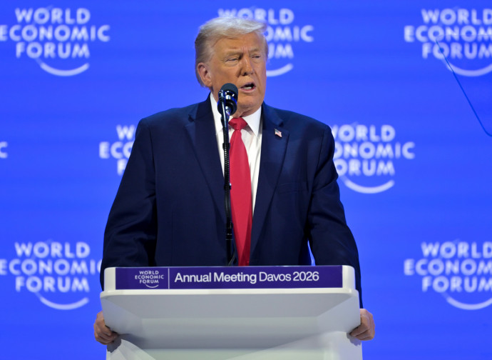 Donald Trump a Davos 2026 (La Presse)