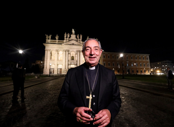 Il cardinale Angelo De Donatis Il cardinale Angelo De Donatis