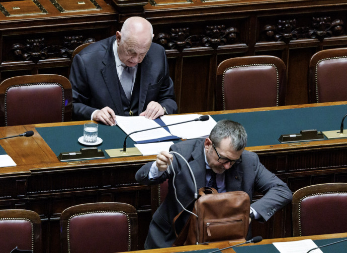 Carlo Nordio e Andrea Delmastro (La Presse)