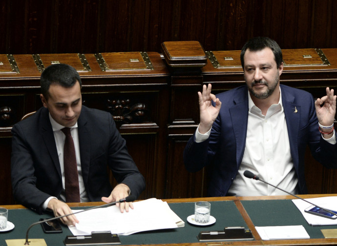 Di Maio e Salvini Di Maio e Salvini