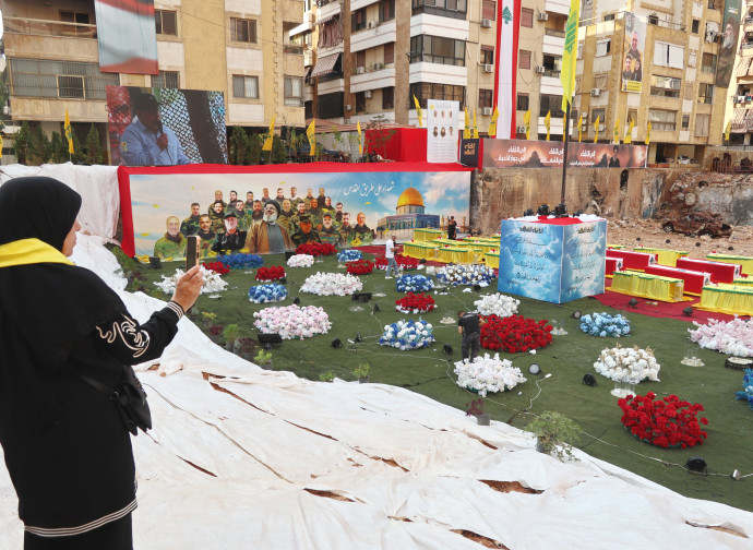 Donna di Hezbollah (foto di Elisa Gestri)