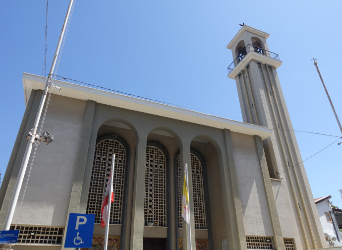 La chiesa libanese di Nostra Signora delle Grazie a Nicosia, Cipro (foto di Stefano Magni)
