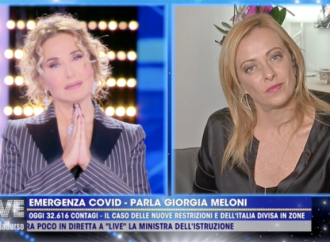 D’Urso vs Meloni