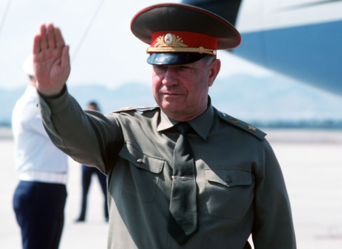 Dmitri Jazov quando era ministro della Difesa sovietico Dmitri Jazov quando era ministro della Difesa sovietico