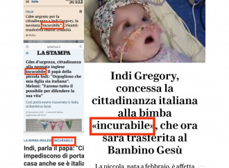 «Incurabile». Il benvenuto di morte della stampa a Indi