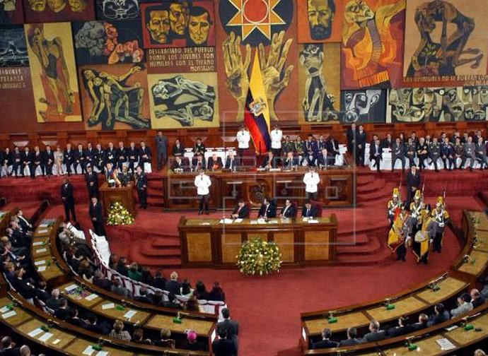 Il Parlamento dell'Ecuador