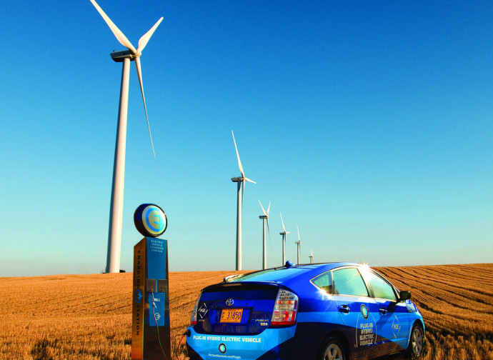 Eolico ed auto elettrica Eolico ed auto elettrica