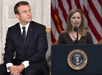 Messe, Macron irride i fedeli. Negli Usa Barrett decisiva