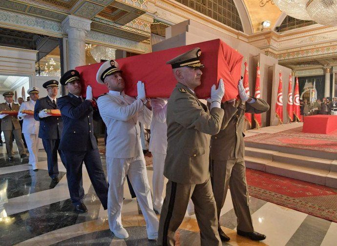 Tunisi, funerale di Essebsi