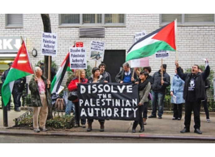 Protesta degli esuli palestinesi