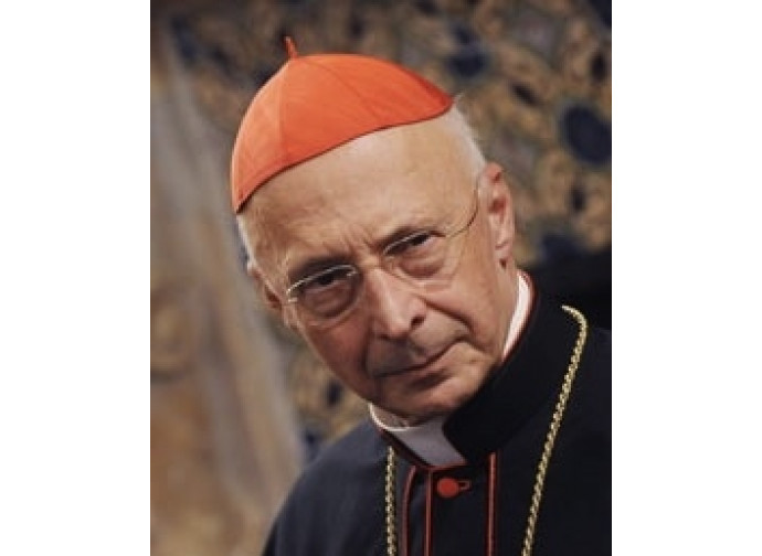Il cardinale Angelo Bagnasco, presidente del Consiglio delle Conferenze episcopali d'Europa