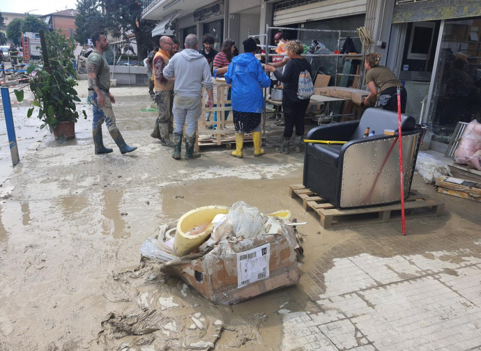 L'alluvione a Forlì (La Presse) L'alluvione a Forlì (La Presse)