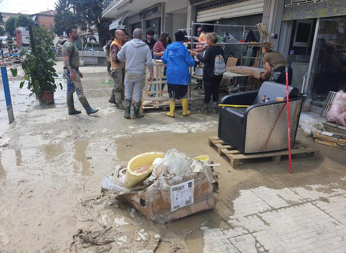 Forlì dopo l'alluvione Forlì dopo l'alluvione