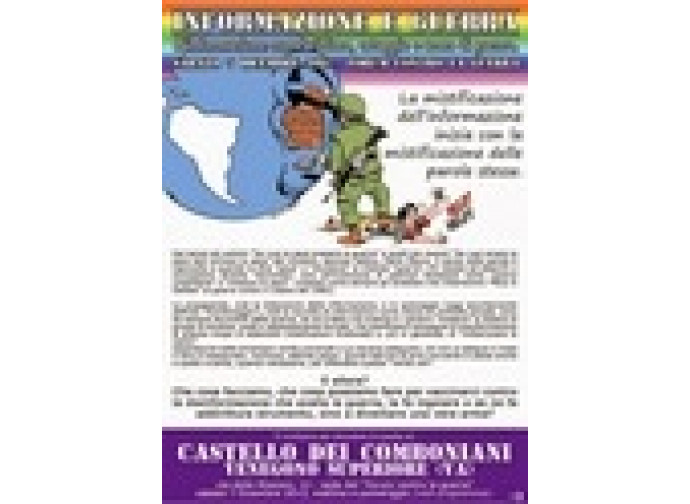 Classico esempio di impegno contro le armi Classico esempio di impegno contro le armi