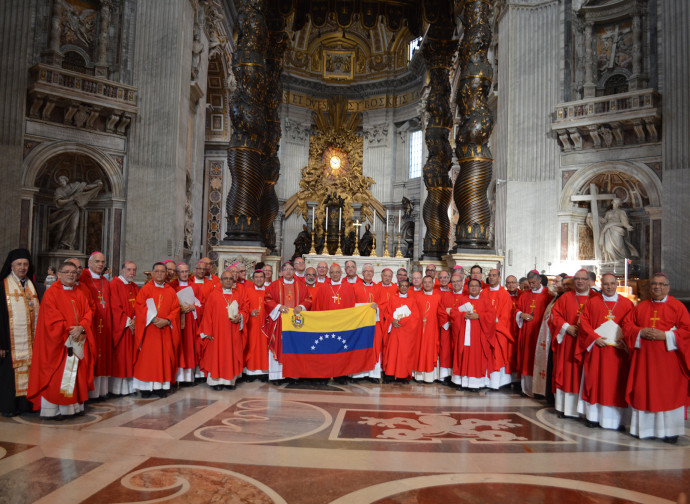 I vescovi venezuelani in Vaticano