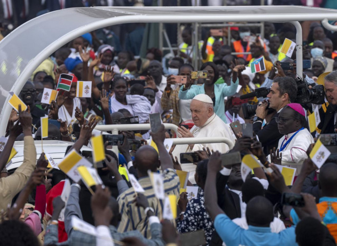 Papa Francesco a Giuba (Sud Sudan)