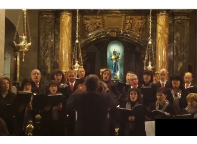 Un'esibizione della Schola Gregoriana Mediolanensis Un'esibizione della Schola Gregoriana Mediolanensis