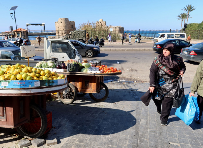 Frutta in vendita a Saida (foto di Elisa Gestri)