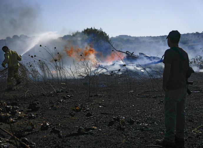 Galilea in fiamme, incendi provocati da Hezbollah (La Presse) Galilea in fiamme, incendi provocati da Hezbollah (La Presse)