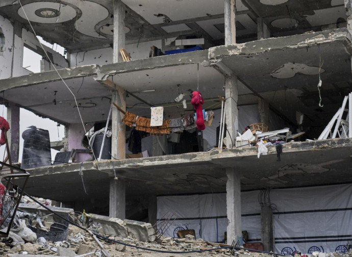 Gaza a pezzi (La Presse) Gaza a pezzi (La Presse)