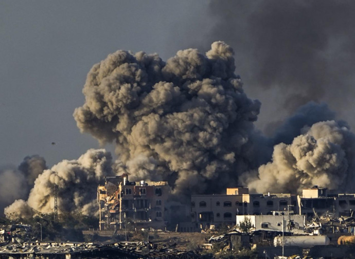 Gaza sotto le bombe (La Presse)