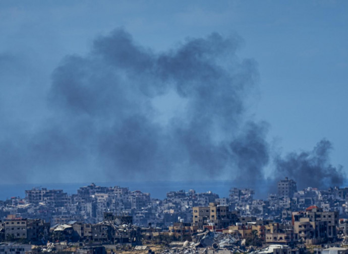 Gaza bombardata (La Presse) Gaza bombardata (La Presse)