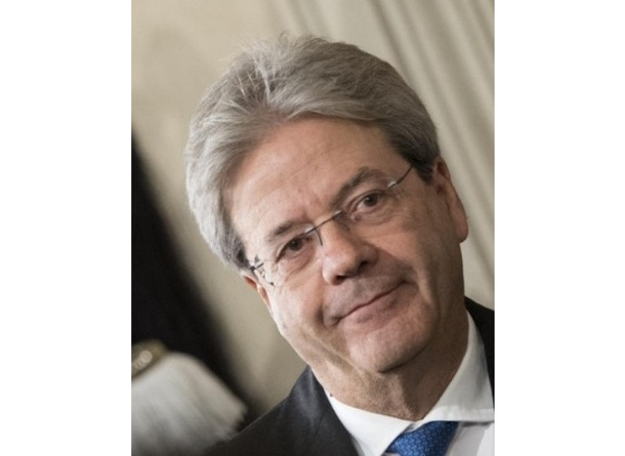 Il premier Paolo Gentiloni