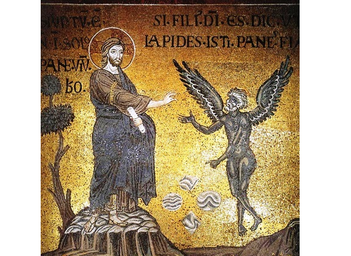 Gesù tentato da Satana Gesù tentato da Satana