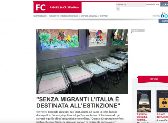 I migranti non ci salveranno (dirlo a Famiglia Cristiana)