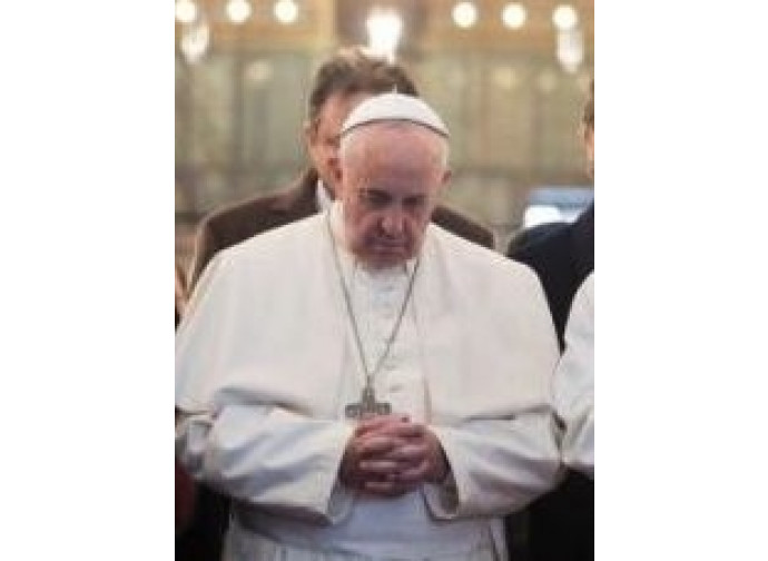 Papa Francesco nella Moschea Blu di Istambul Papa Francesco nella Moschea Blu di Istambul