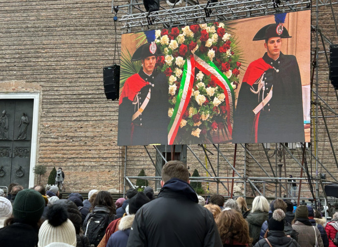 Funerali a Padova di Giulia Cecchettin (La Presse) Funerali a Padova di Giulia Cecchettin (La Presse)