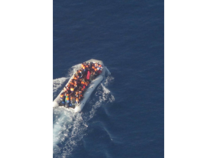 Gommone degli emigranti Gommone degli emigranti