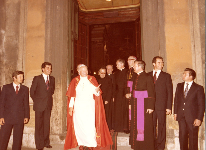 Giovanni Paolo II a San Stanislao (Roma)_28 giugno 1992 Giovanni Paolo II a San Stanislao (Roma)_28 giugno 1992