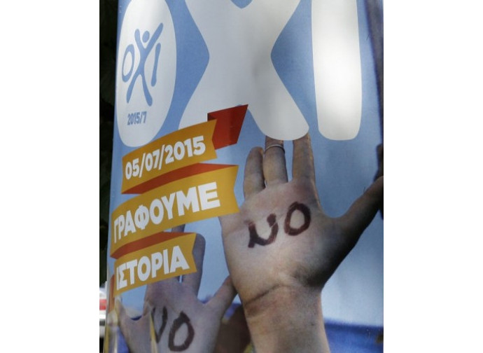 Grecia, campagna per il NO Grecia, campagna per il NO