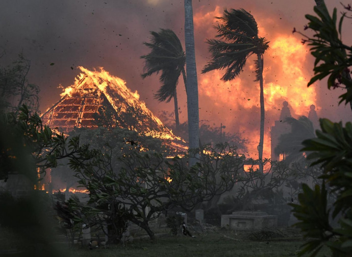 L'incendio alle Hawaii