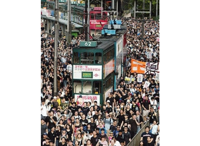 Protesta a Hong Kong