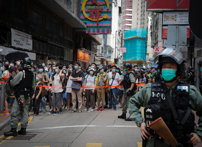 Manifestazioni a Hong Kong