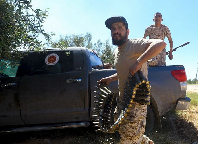 In preparazione della battaglia di Tripoli