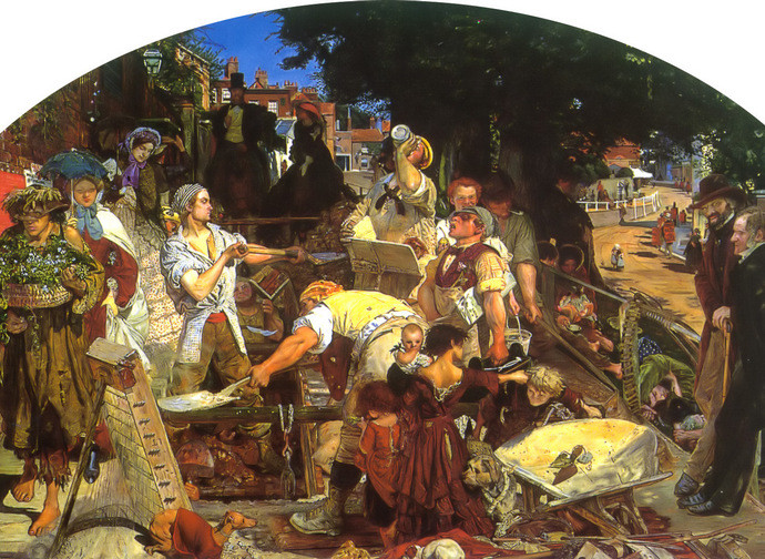 Il lavoro - Ford Madox Brown