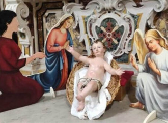 Il presepe con due "mamme"