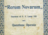 Dopo averla detestata salgono sul carro della Rerum Novarum