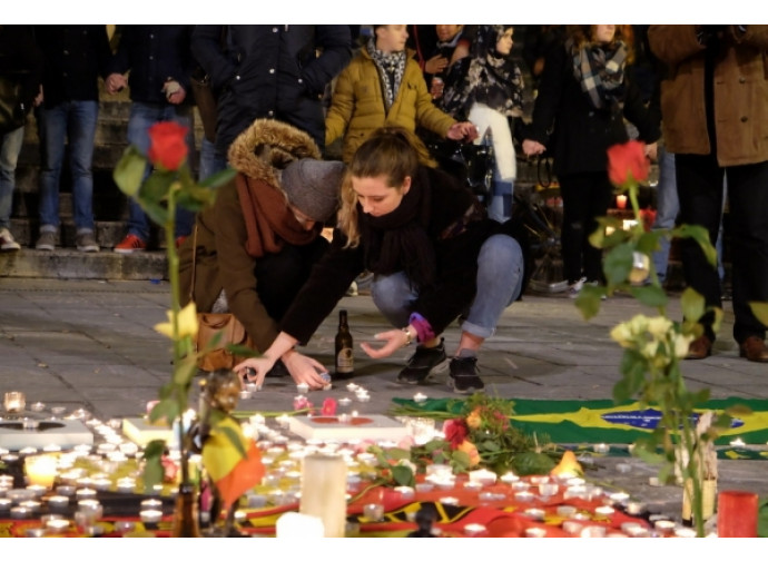 Cordoglio a Bruxelles dopo la strage