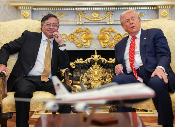 Gustavo Petro e Donald Trump, 3/2/2026 (ImagoEconomica via G. Petro)