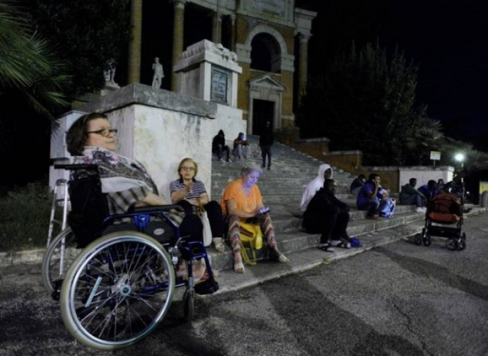 Disabili al salvo dopo il sisma a Ussita