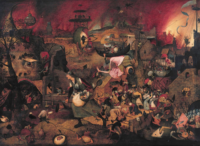 L'Inferno dipinto da Peter Brughel L'Inferno dipinto da Peter Brughel
